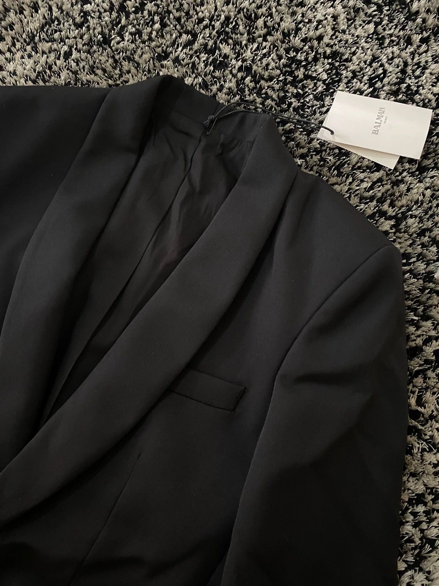 Balmain Balmain Men's silver buckle single western suit Size US S / EU 44-46 / 1 - 5 Thumbnail