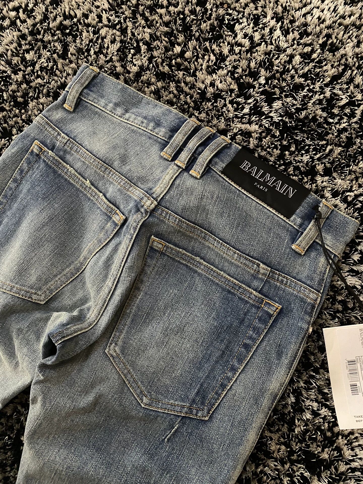 Balmain Balmain Men's denim trousers Size US 27 - 8 Thumbnail