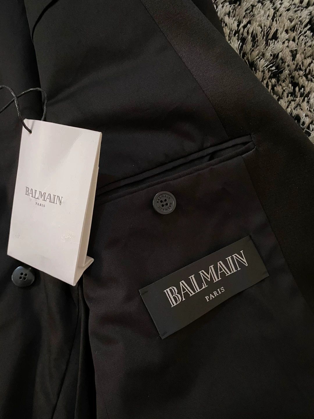 Balmain Balmain Men's silver buckle single western suit Size US M / EU 48-50 / 2 - 6 Thumbnail