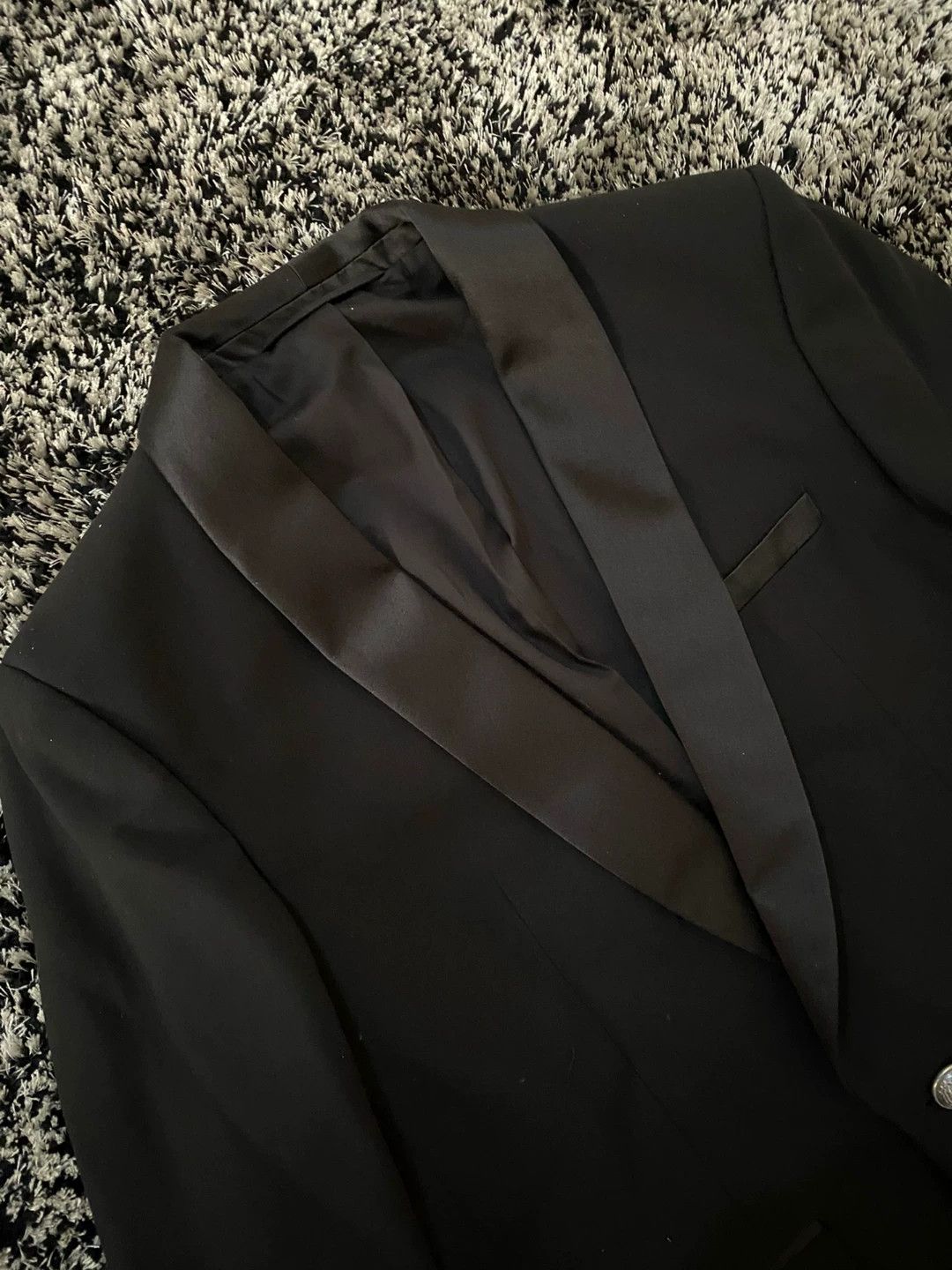Balmain Balmain Men's silver buckle single western suit Size US M / EU 48-50 / 2 - 3 Thumbnail