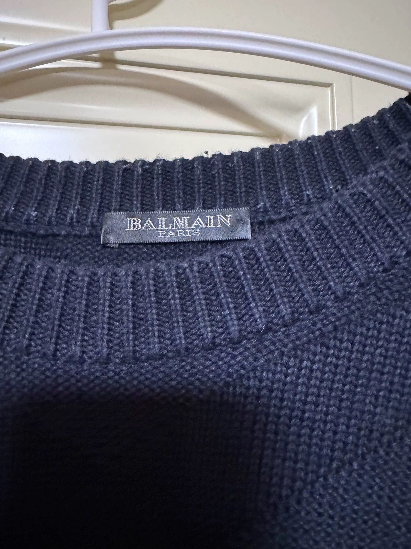 Balmain Balmain Men's sweater Size US M / EU 48-50 / 2 - 2 Thumbnail