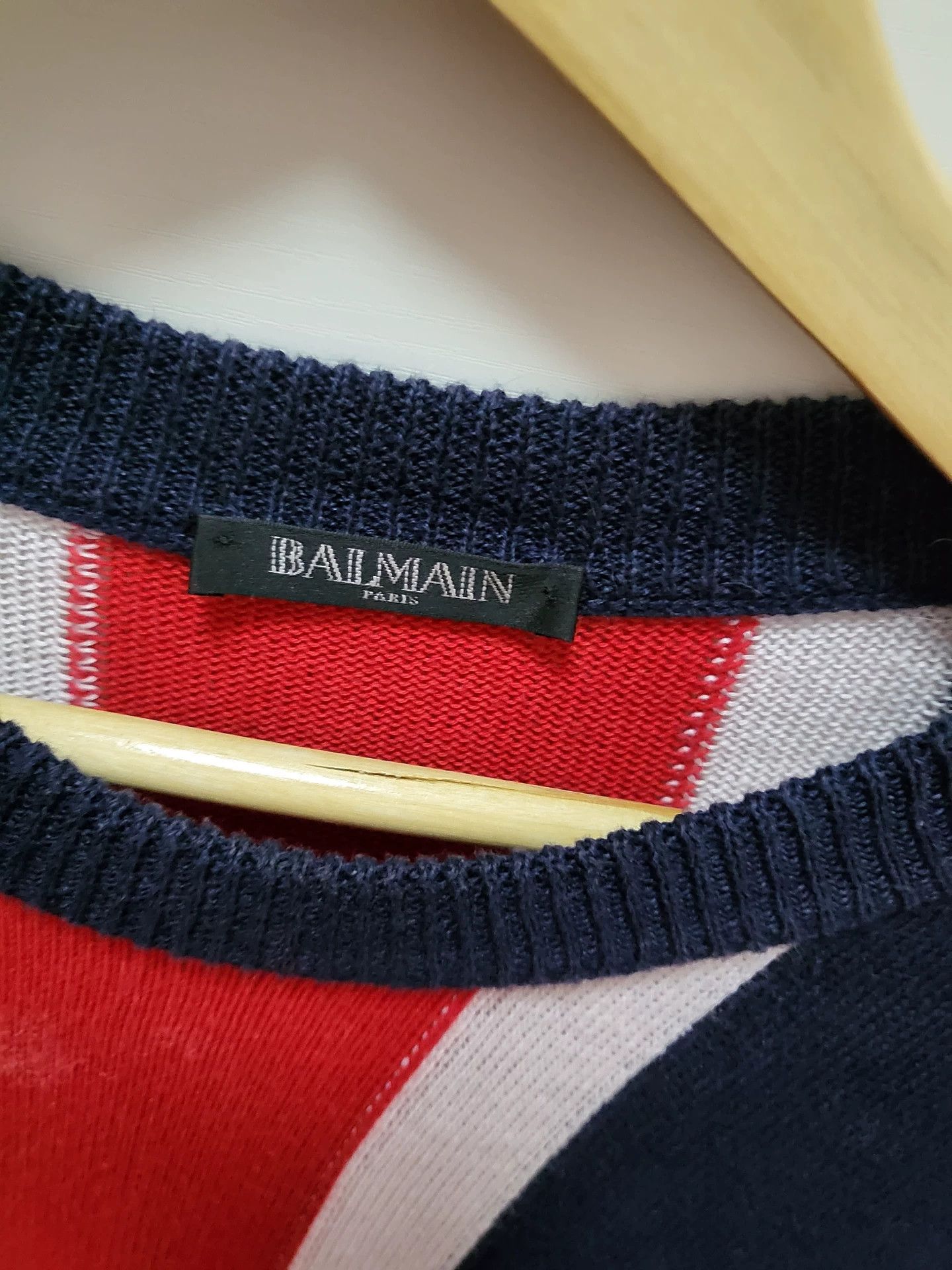 Balmain Balmain Men's hole sweater Size US XS / EU 42 / 0 - 4 Thumbnail