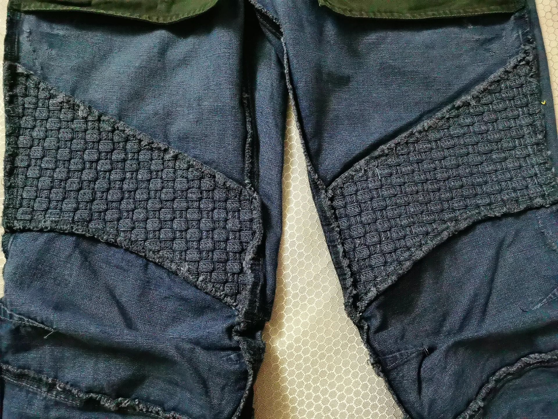 Balmain Balmain Washing to make worn-out knitted motorcycle jeans Size US 30 / EU 46 - 7 Thumbnail