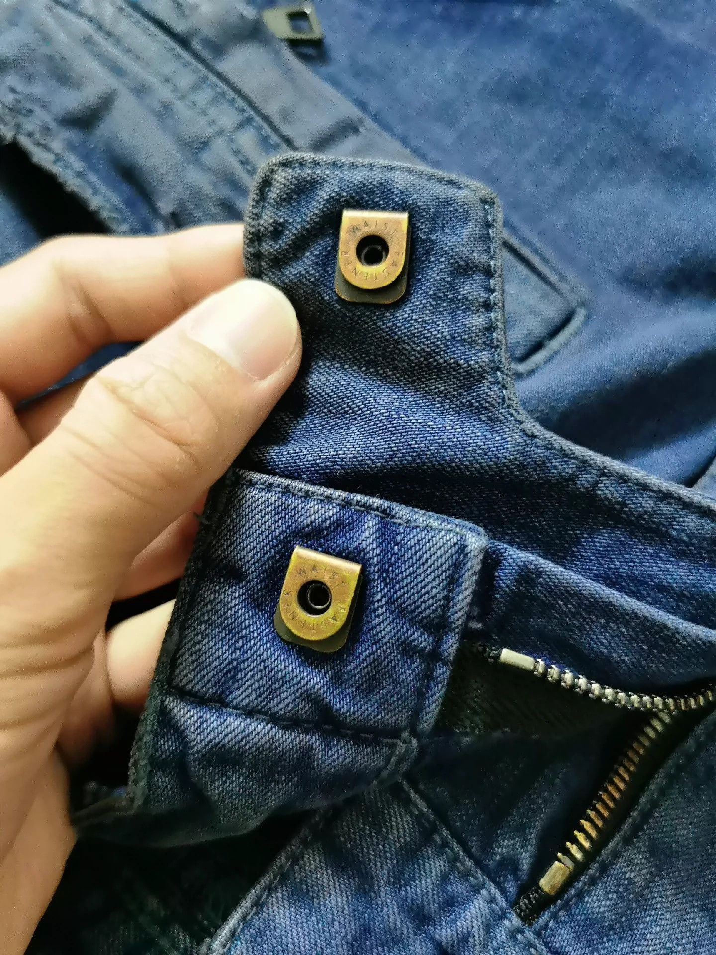 Balmain Balmain Washing to make worn-out knitted motorcycle jeans Size US 30 / EU 46 - 8 Thumbnail