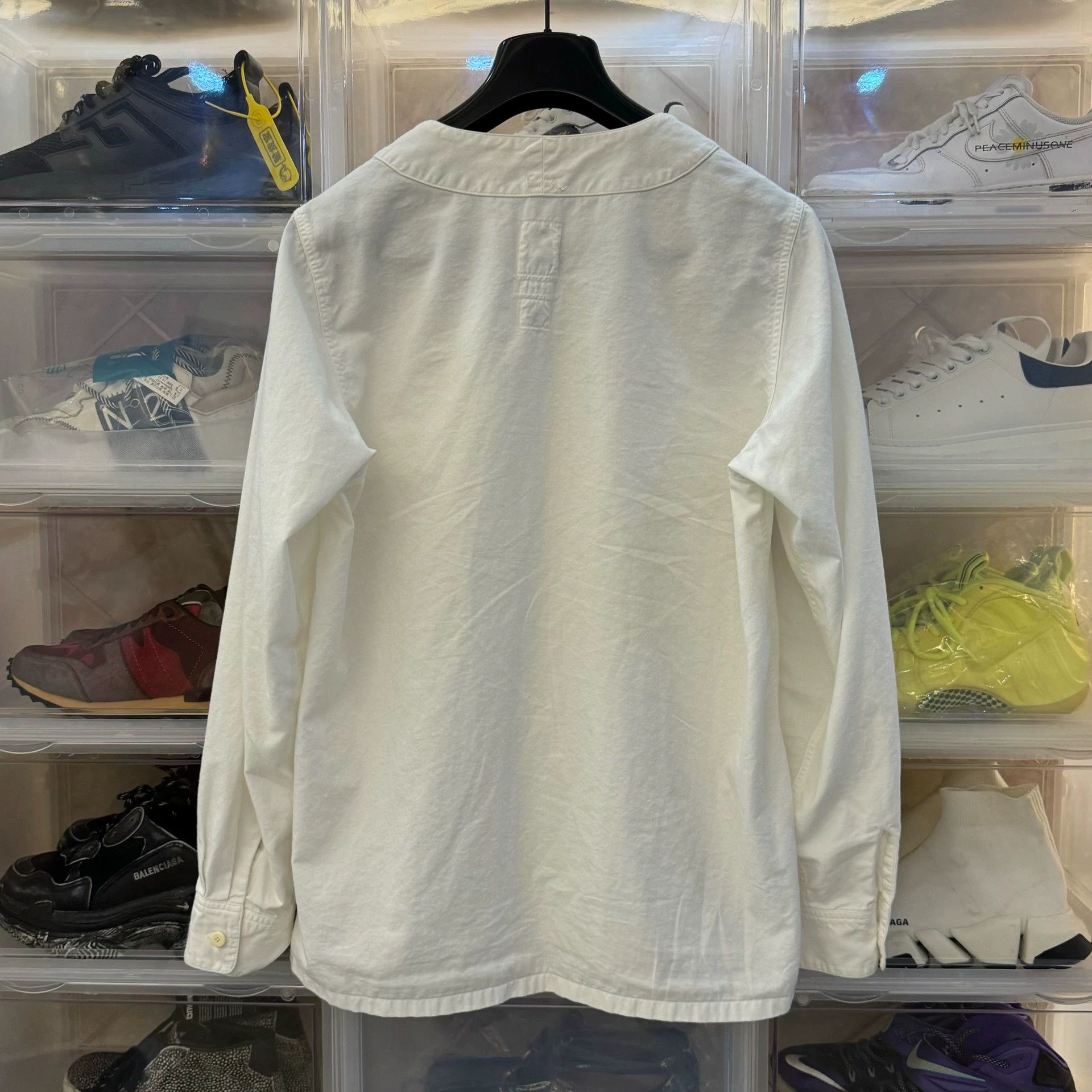 Visvim VISVIM long-sleeved baseball shirt collarless shirt jacket Size US S / EU 44-46 / 1 - 3 Thumbnail
