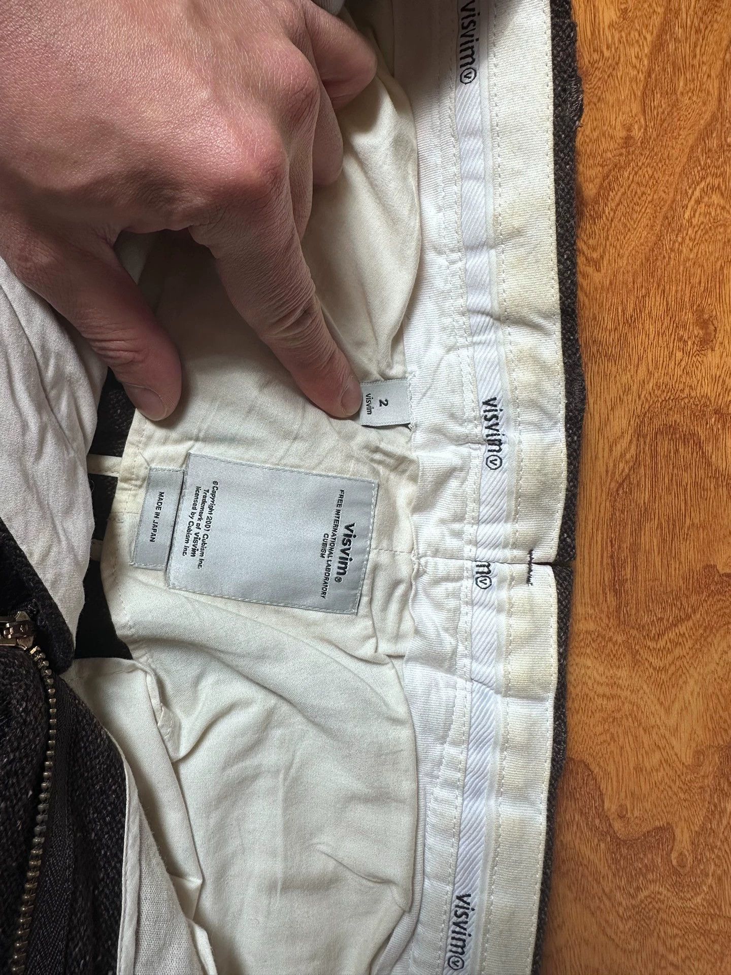 Visvim visvim 14AW high water slacks Size US 32 / EU 48 - 2 Thumbnail