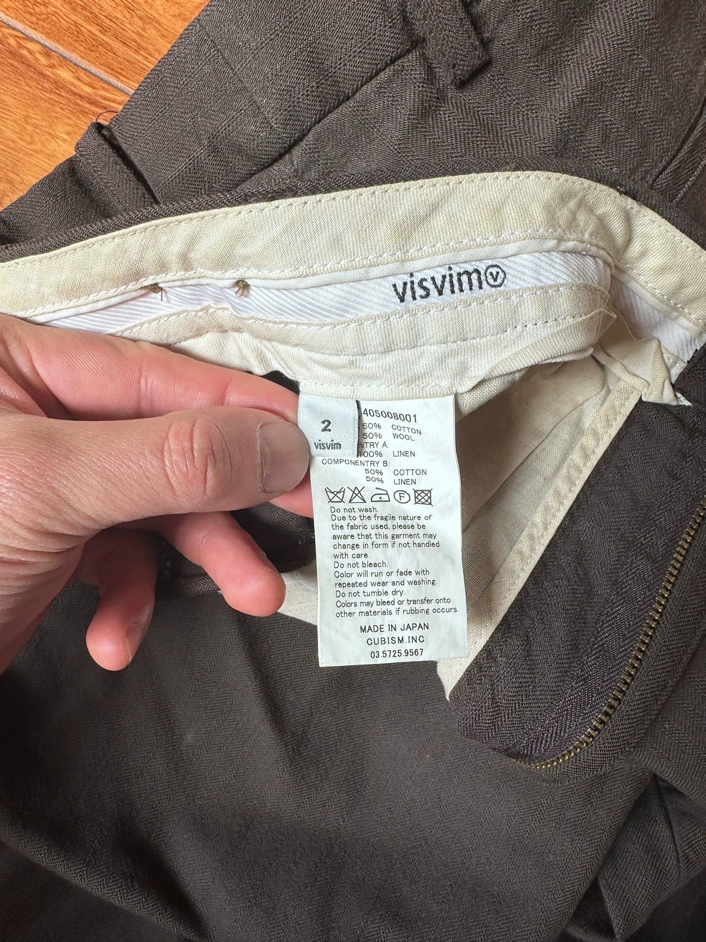 Visvim visvim 14AW high water slacks Size US 32 / EU 48 - 5 Thumbnail