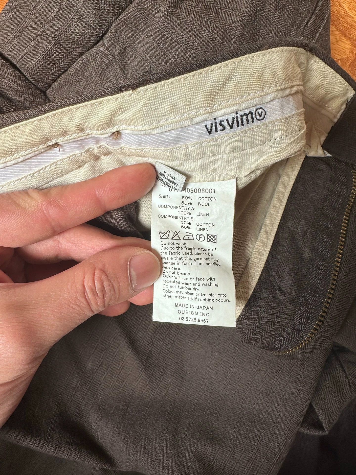 Visvim visvim 14AW high water slacks Size US 32 / EU 48 - 6 Thumbnail