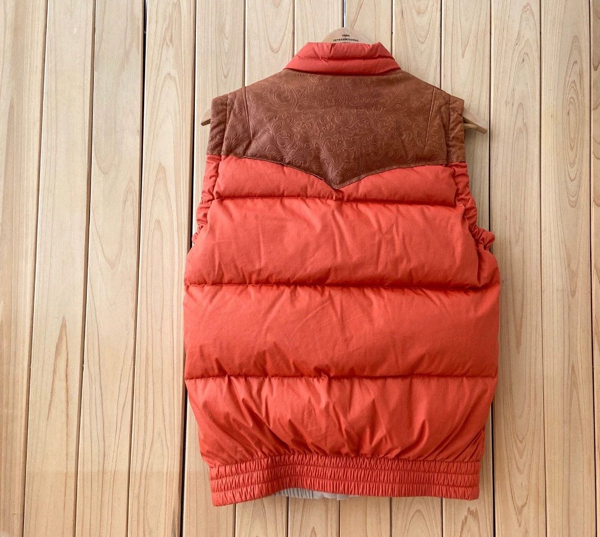 Visvim VISVIM leather and down vest Size US M / EU 48-50 / 2 - 2 Thumbnail