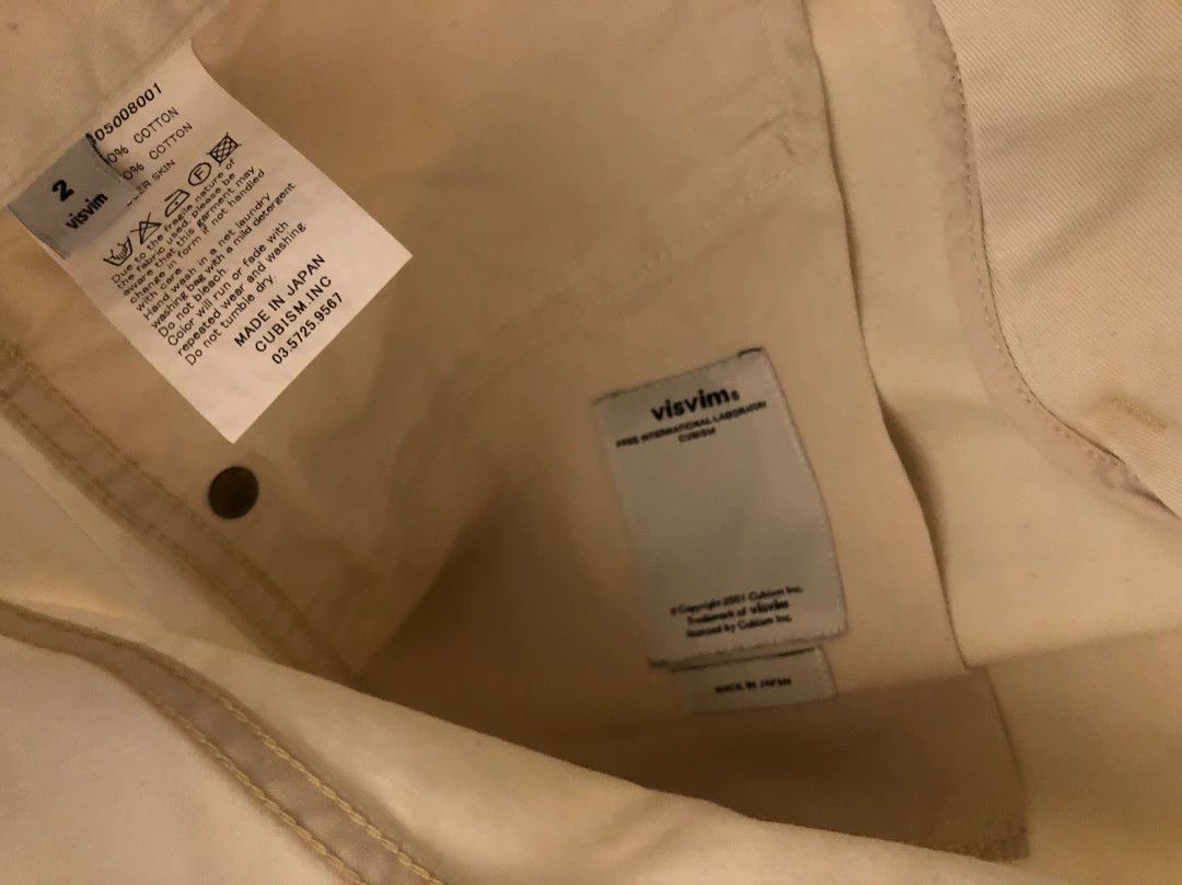 Visvim Visvim 12AW Fulxus 03 Dmgd Chino Size US 32 / EU 48 - 4 Thumbnail