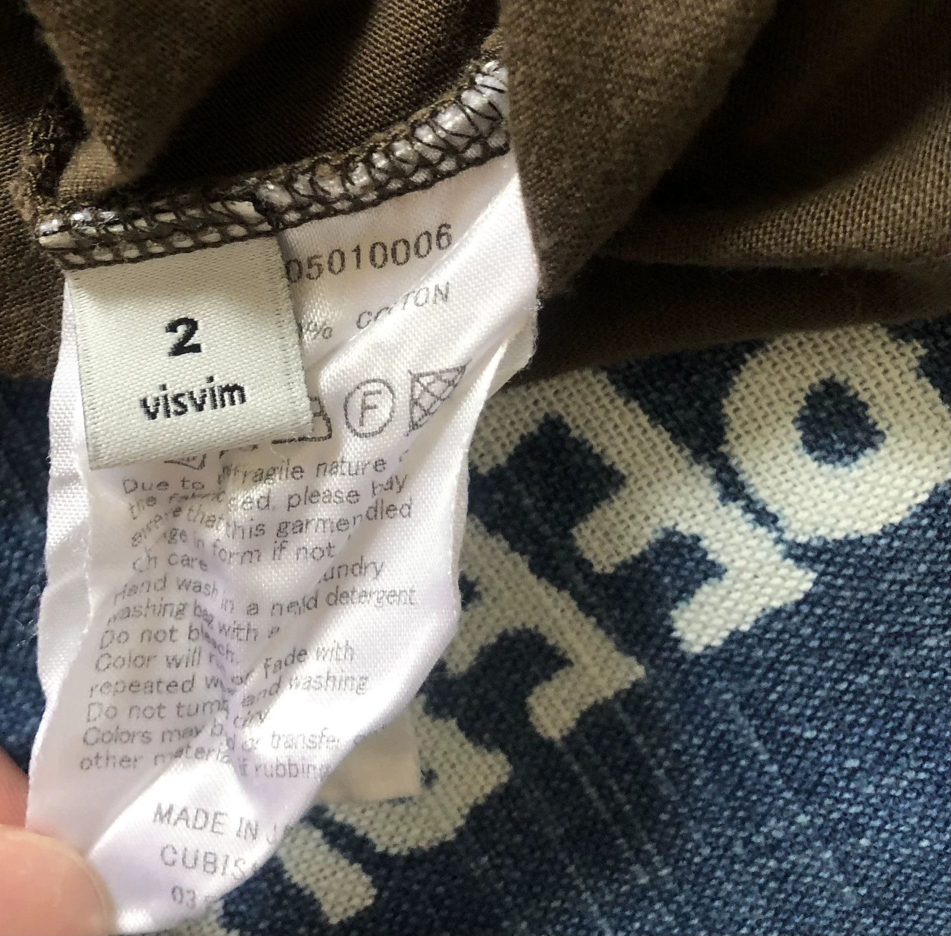 Visvim Visvim 15AW D.Scoop Henley L/S （Luxsic） Size US M / EU 48-50 / 2 - 5 Thumbnail
