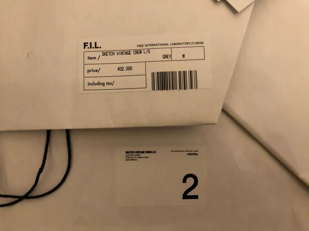 Visvim Visvim 17SS Sketch Vintage Crew L/S Size US M / EU 48-50 / 2 - 2 Thumbnail