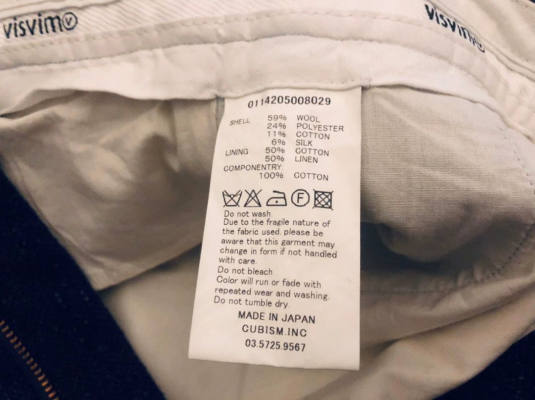 Visvim Visvim 14AW Cornell Slacks Melange Wool Size US 32 / EU 48 - 4 Thumbnail