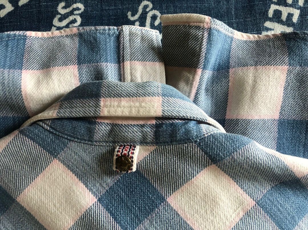 Visvim Visvim Black Elk Flannel Shirt 14SS Black Elk Flannel Indigo Buffalo Check Shirt Size US XS / EU 42 / 0 - 6 Thumbnail