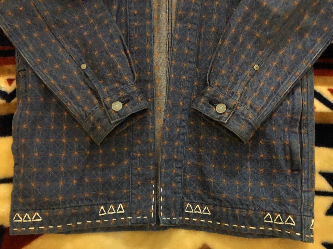 Visvim VISVIM 15AW ICT SASHIKO SANJURO KIMONO JKT Size US S / EU 44-46 / 1 - 3 Thumbnail