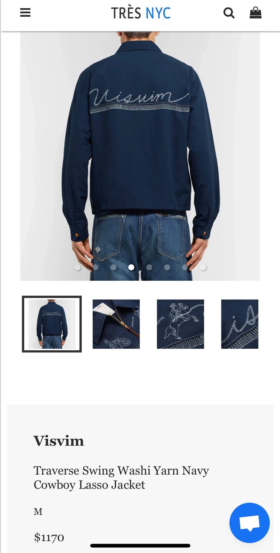 Visvim Visvim 17SS Traverse Swing Top17SS Size US M / EU 48-50 / 2 - 2 Thumbnail