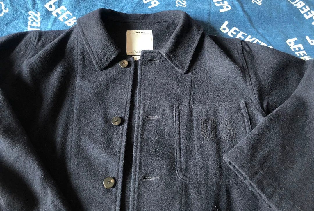 Visvim Visvim 17SS Benny Jkt US（W/L）size1 Navy Benny Jacket Size US S / EU 44-46 / 1 - 2 Thumbnail