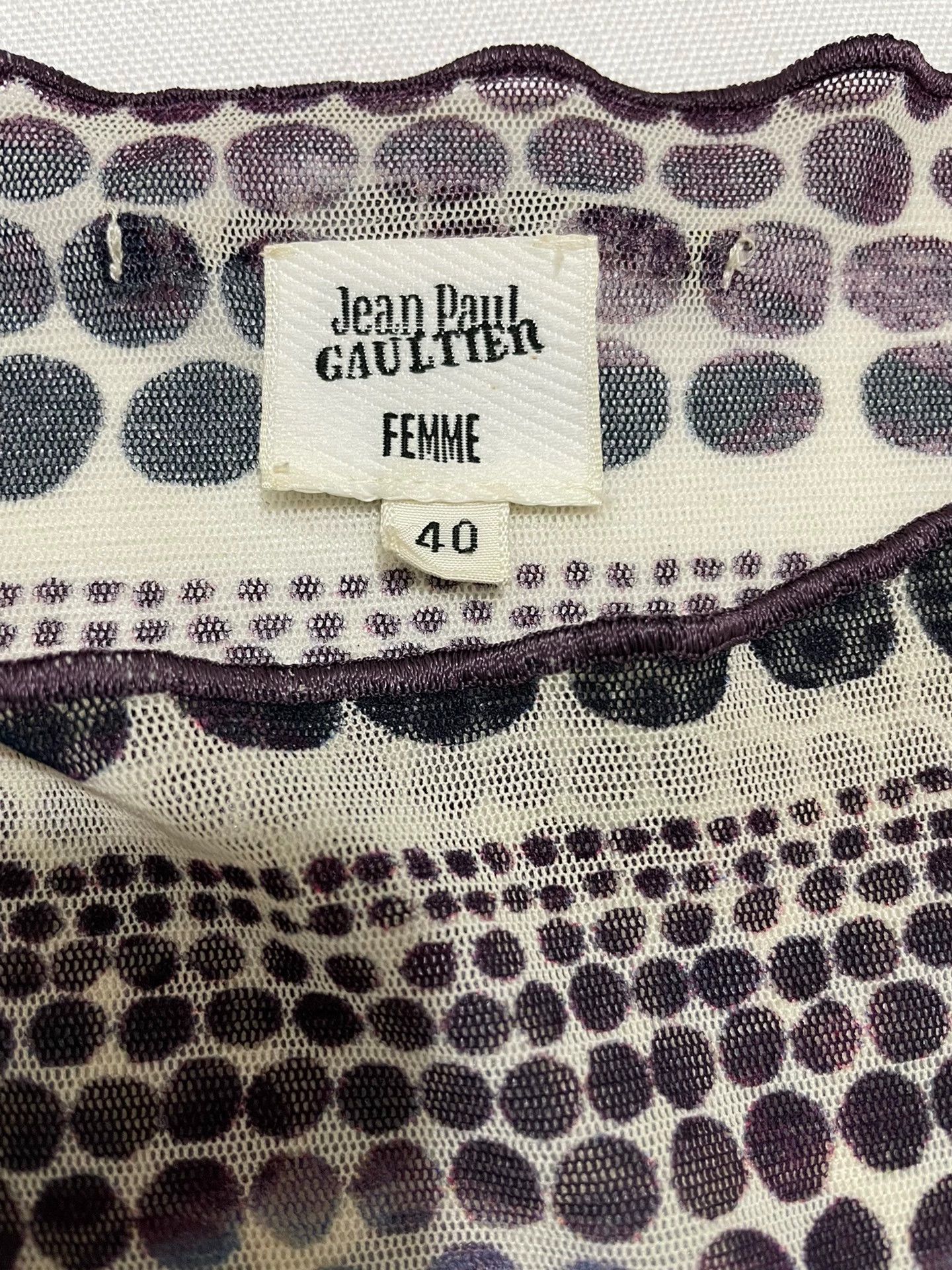 Jean Paul Gaultier Jean Paul Gaultier Mesh tattooed clothes Size US M / EU 48-50 / 2 - 7 Thumbnail