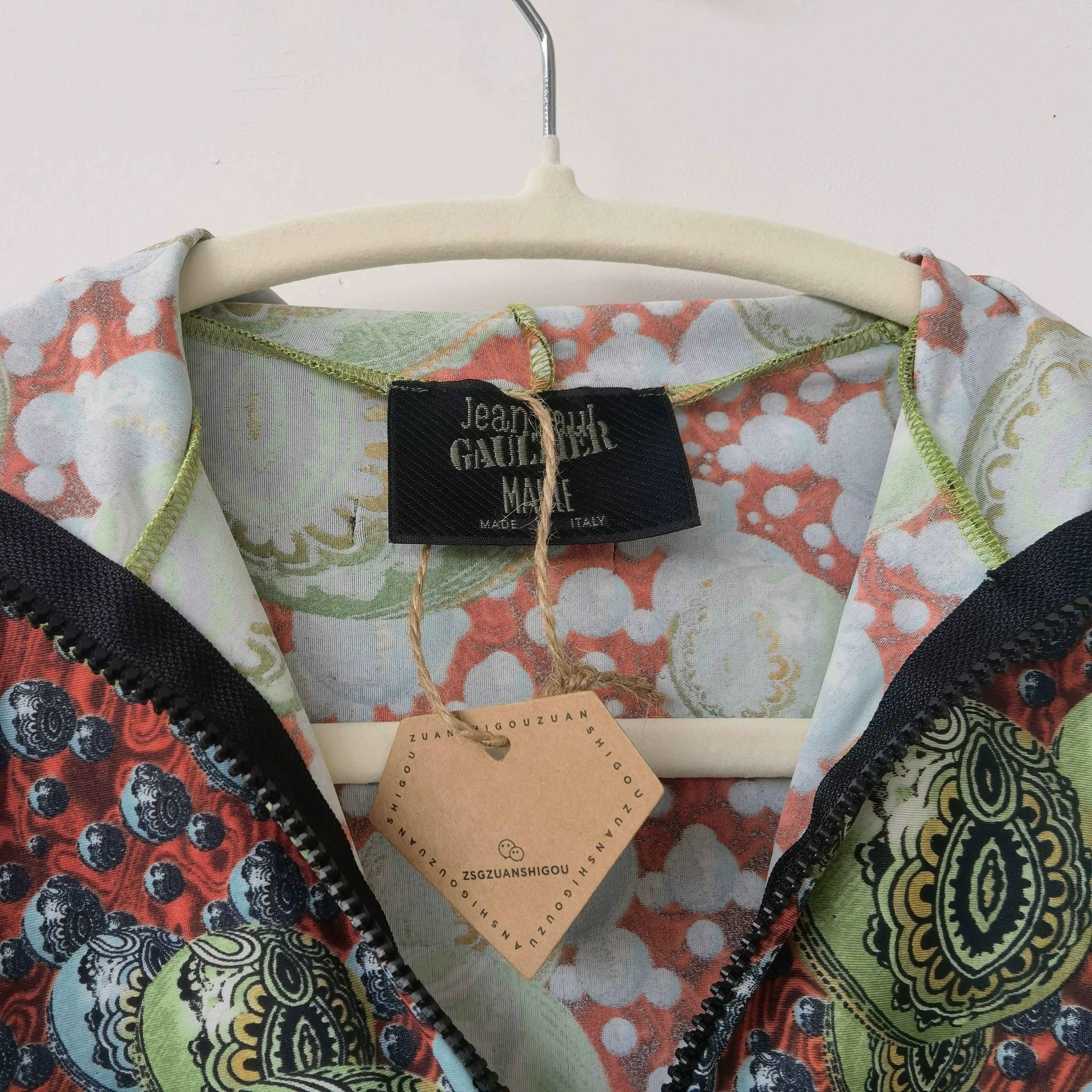 Jean Paul Gaultier Jean Paul Gaultier Elastic short sleeve hooded Size US M / EU 48-50 / 2 - 6 Thumbnail