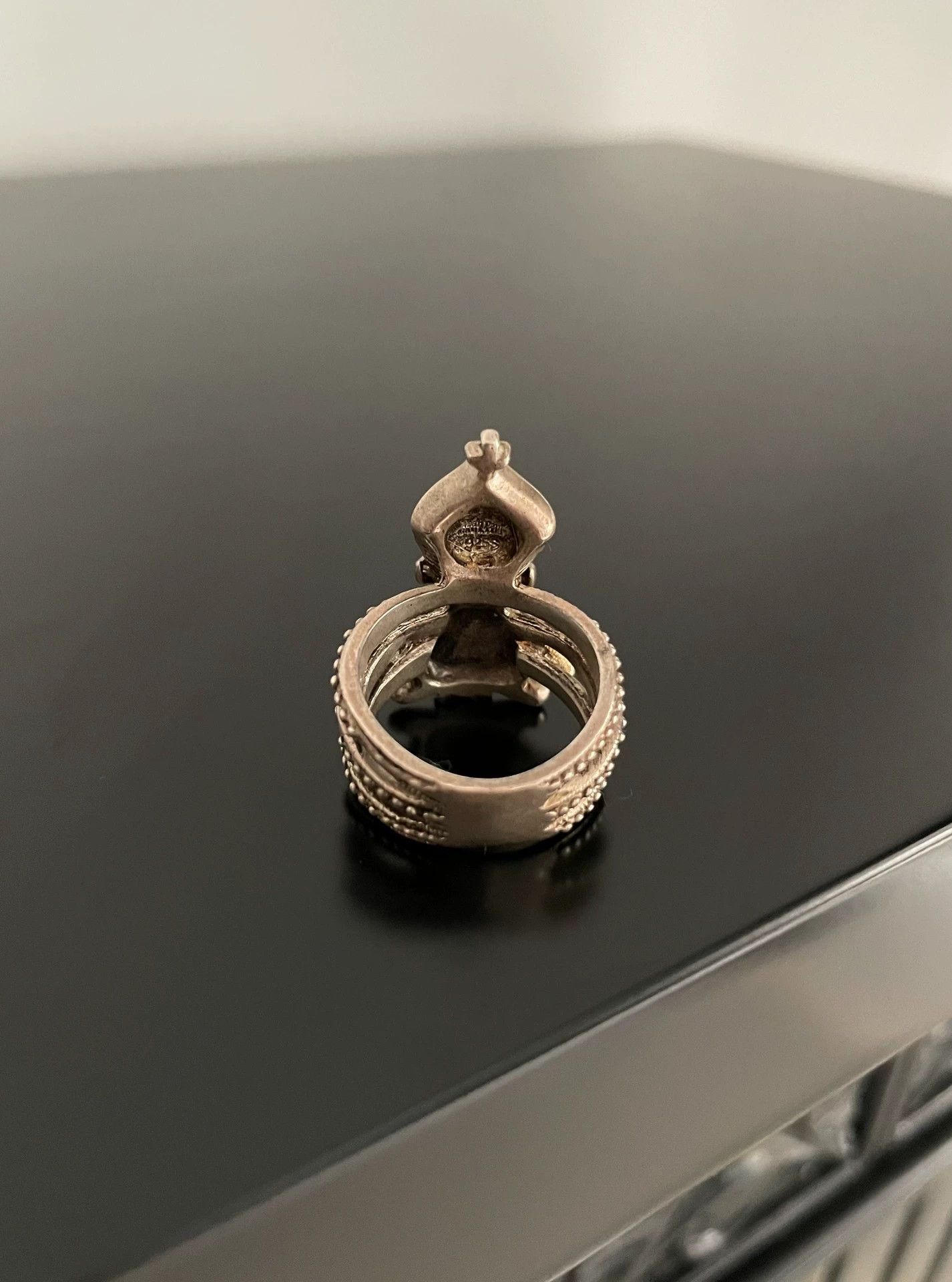 Jean Paul Gaultier Jean Paul Gaultier King knight armor ring Size ONE SIZE - 4 Thumbnail