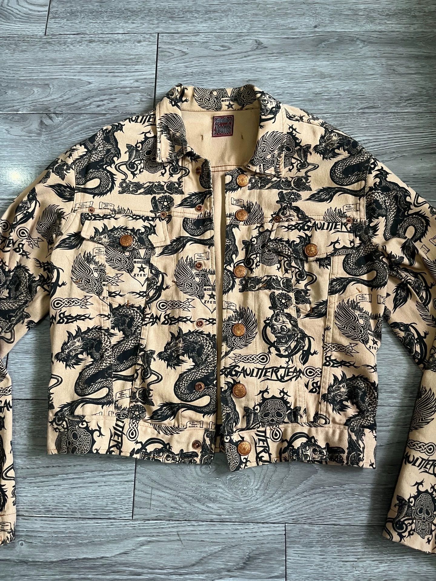 Jean Paul Gaultier Jean Paul Gaultier Dragon short coat Size US M / EU 48-50 / 2 - 2 Thumbnail