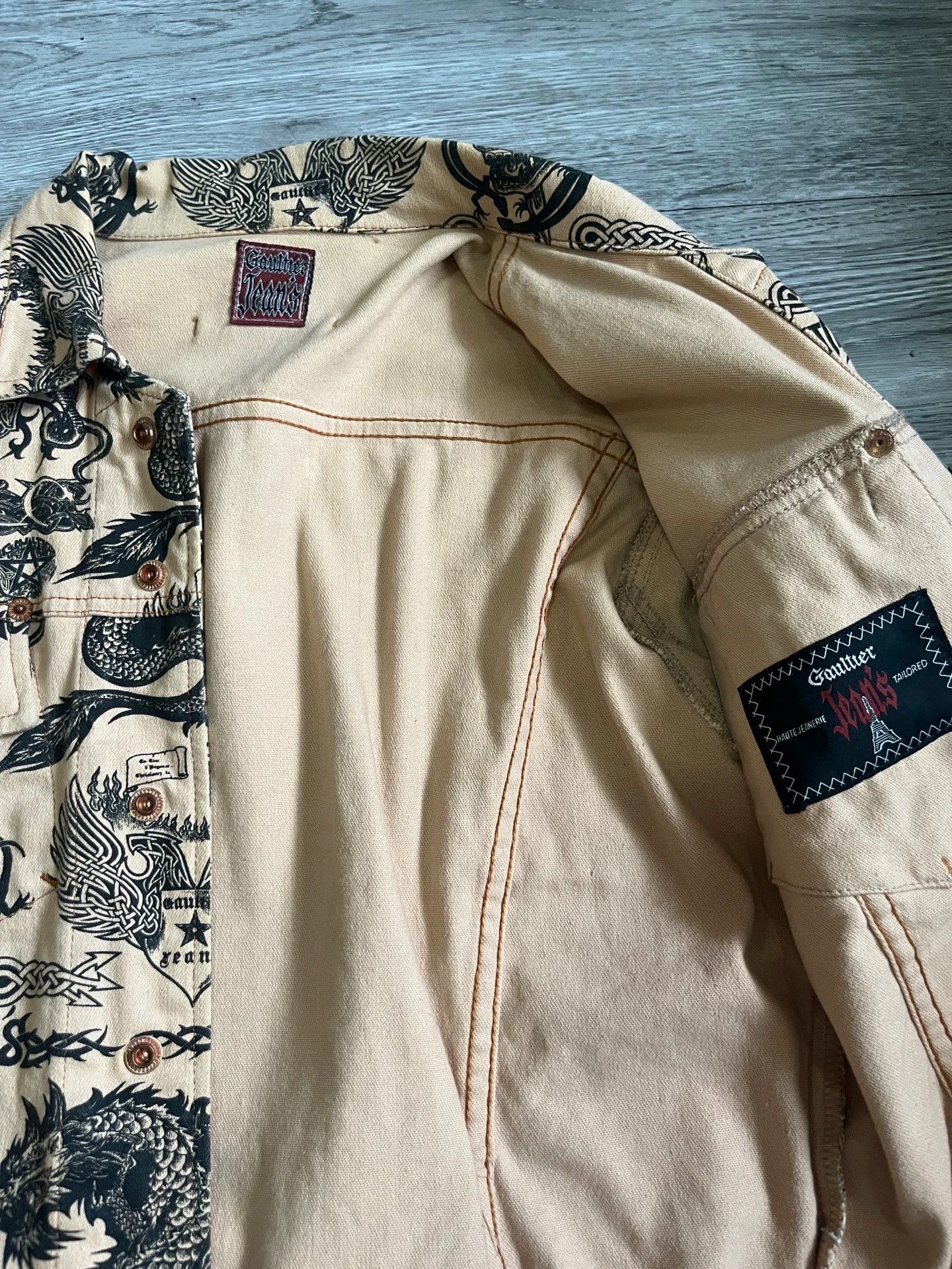 Jean Paul Gaultier Jean Paul Gaultier Dragon short coat Size US M / EU 48-50 / 2 - 4 Thumbnail