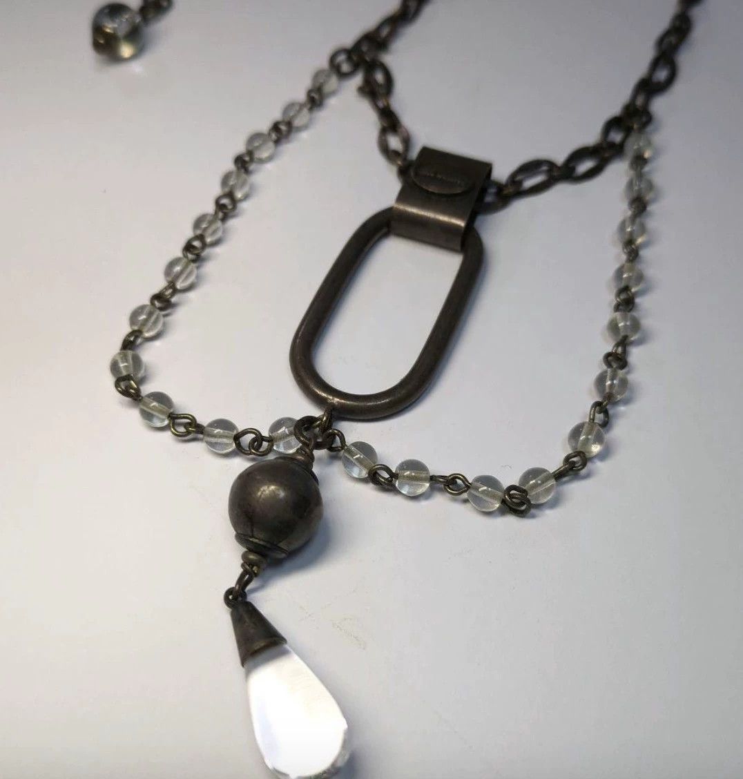 Jean Paul Gaultier Jean Paul Gaultier Multi-layer transparent glass ball necklace Size ONE SIZE - 4 Thumbnail