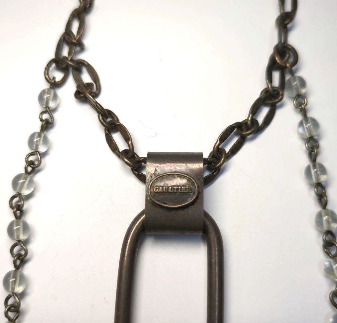 Jean Paul Gaultier Jean Paul Gaultier Multi-layer transparent glass ball necklace Size ONE SIZE - 3 Thumbnail