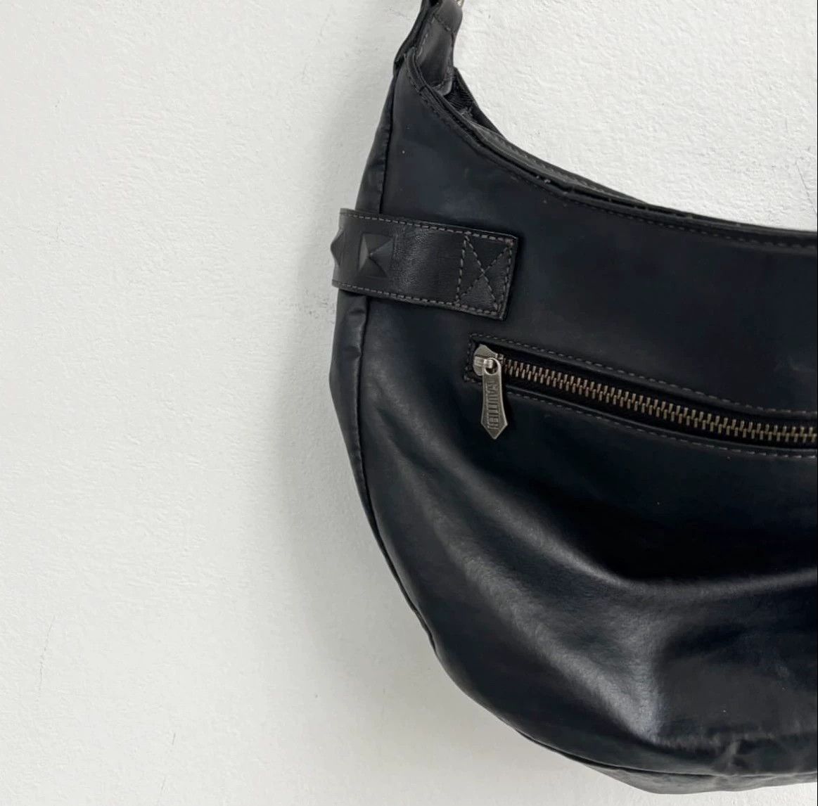 Jean Paul Gaultier Jean Paul Gaultier Inclined-span rivet leather bag Size ONE SIZE - 4 Thumbnail
