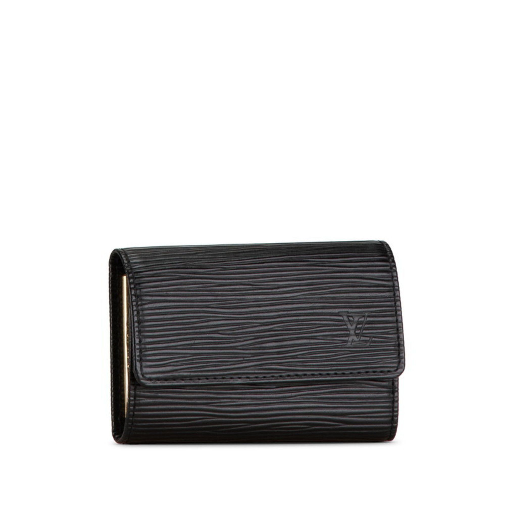 Louis Vuitton Louis Vuitton Epi Multicle 6 Key Case M63812 Noir Black Leather Women's LOUIS VUITTON Size ONE SIZE - 2 Thumbnail
