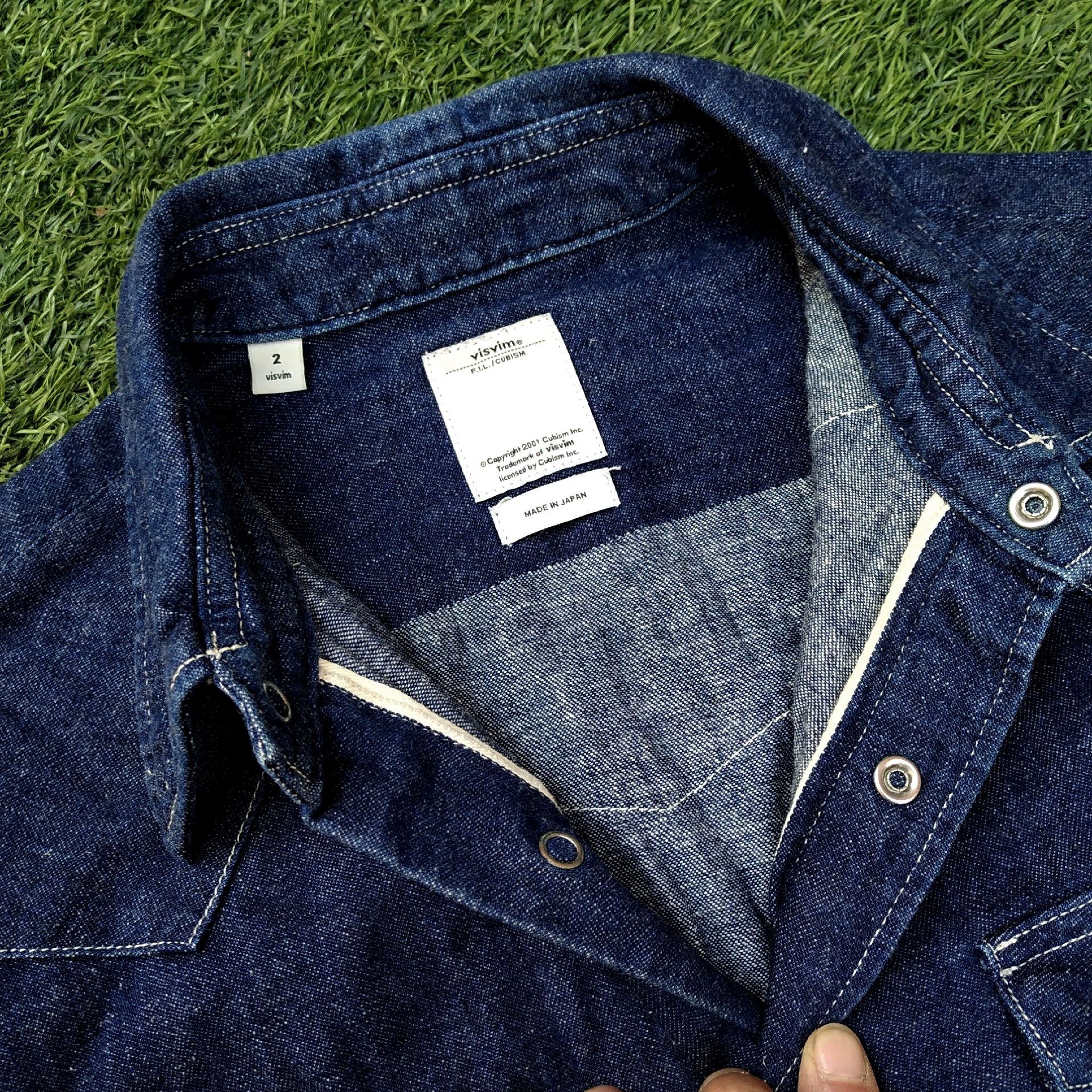 Visvim Visvim drop sleeve denim shirt Size US M / EU 48-50 / 2 - 4 Thumbnail