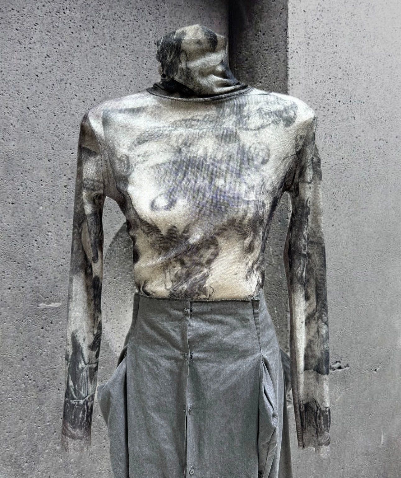 Jean Paul Gaultier Jean Paul Gaultier Notre dame gauze top Size US M / EU 48-50 / 2 - 6 Thumbnail