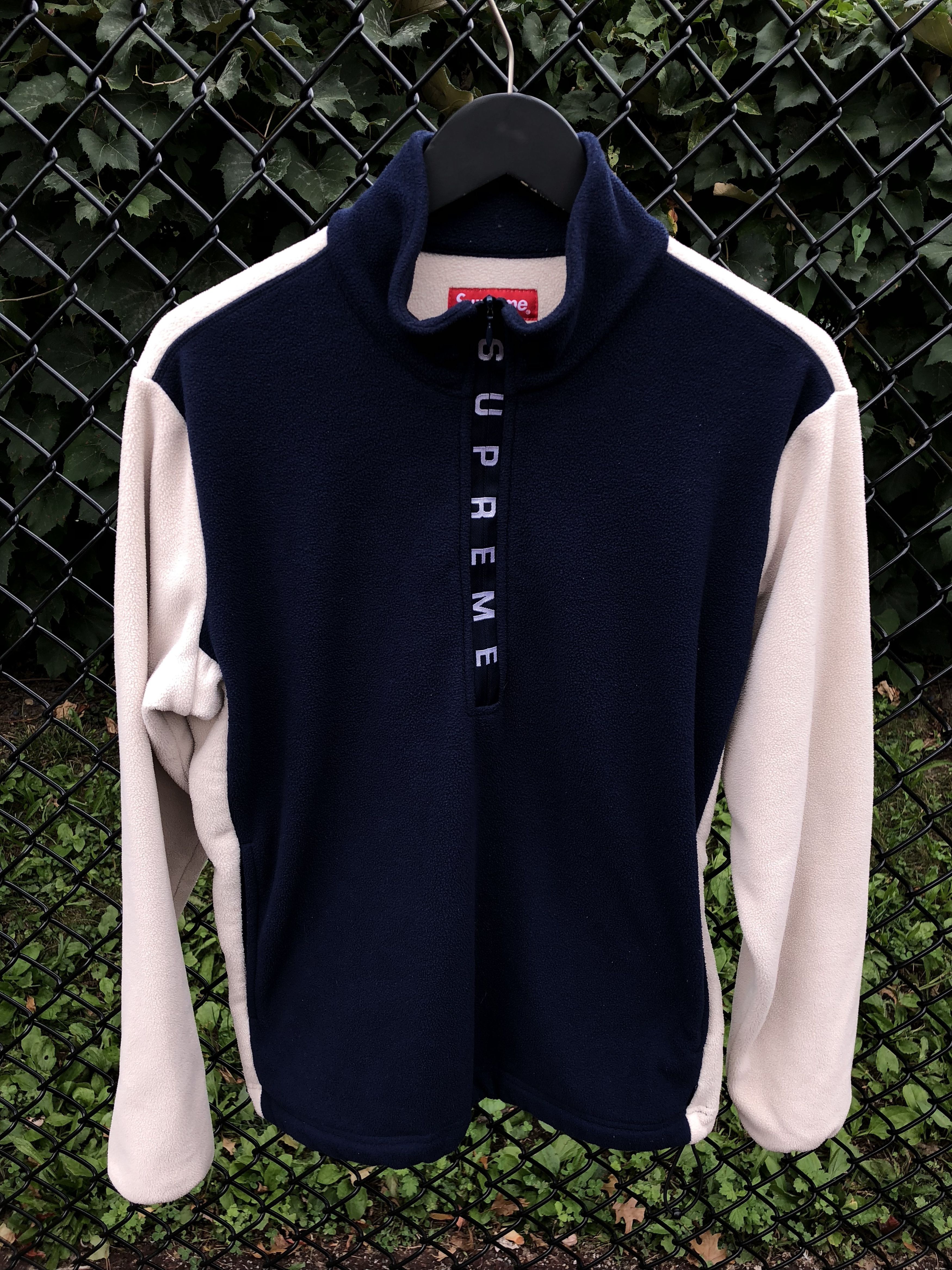 Supreme Supreme 2-Tone Fleece Pullover FW14 Size US S / EU 44-46 / 1 - 1 Thumbnail