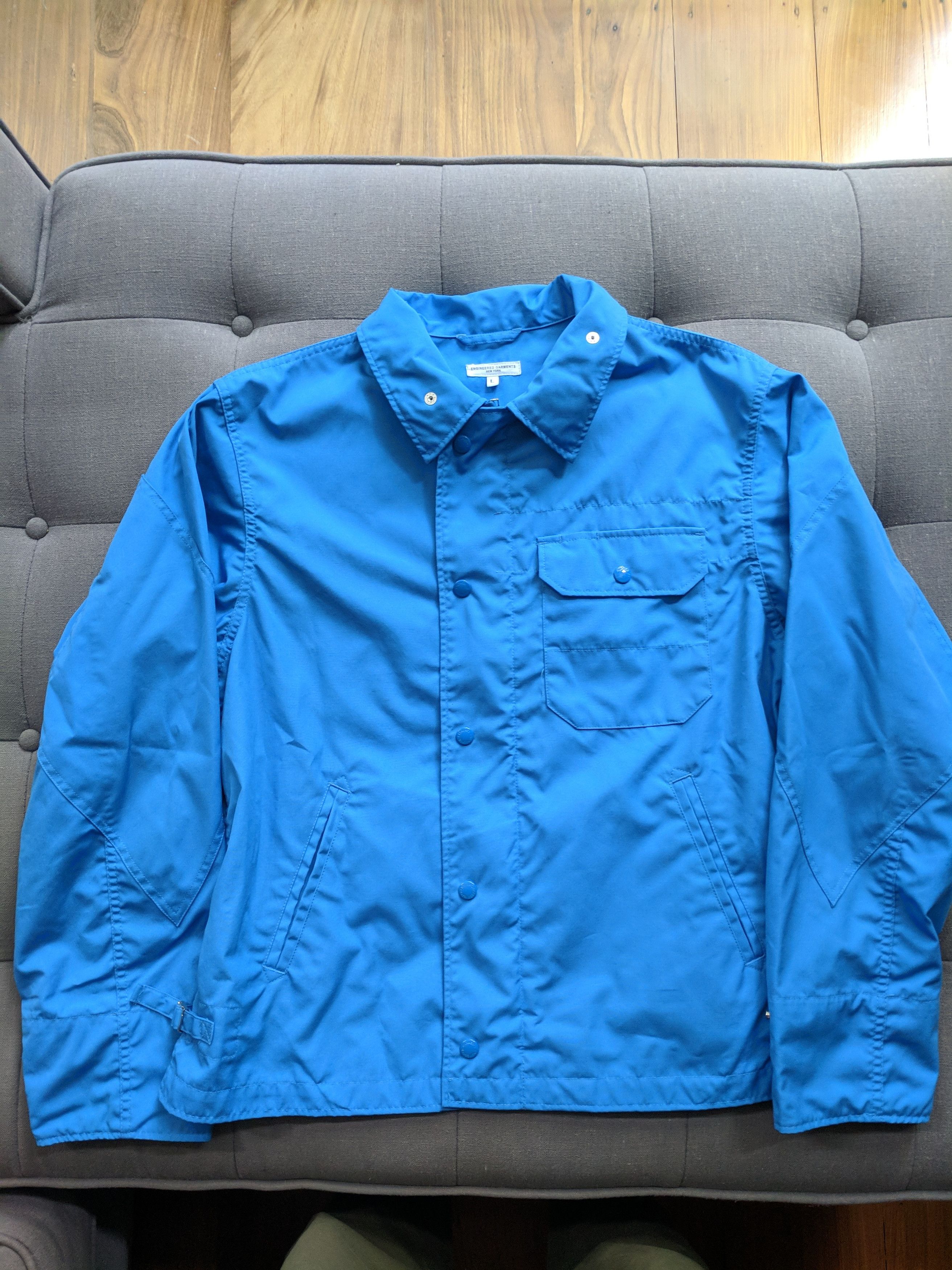 Engineered Garments SS18 Sky Blue PC Poplin NA2 Jacket | Grailed