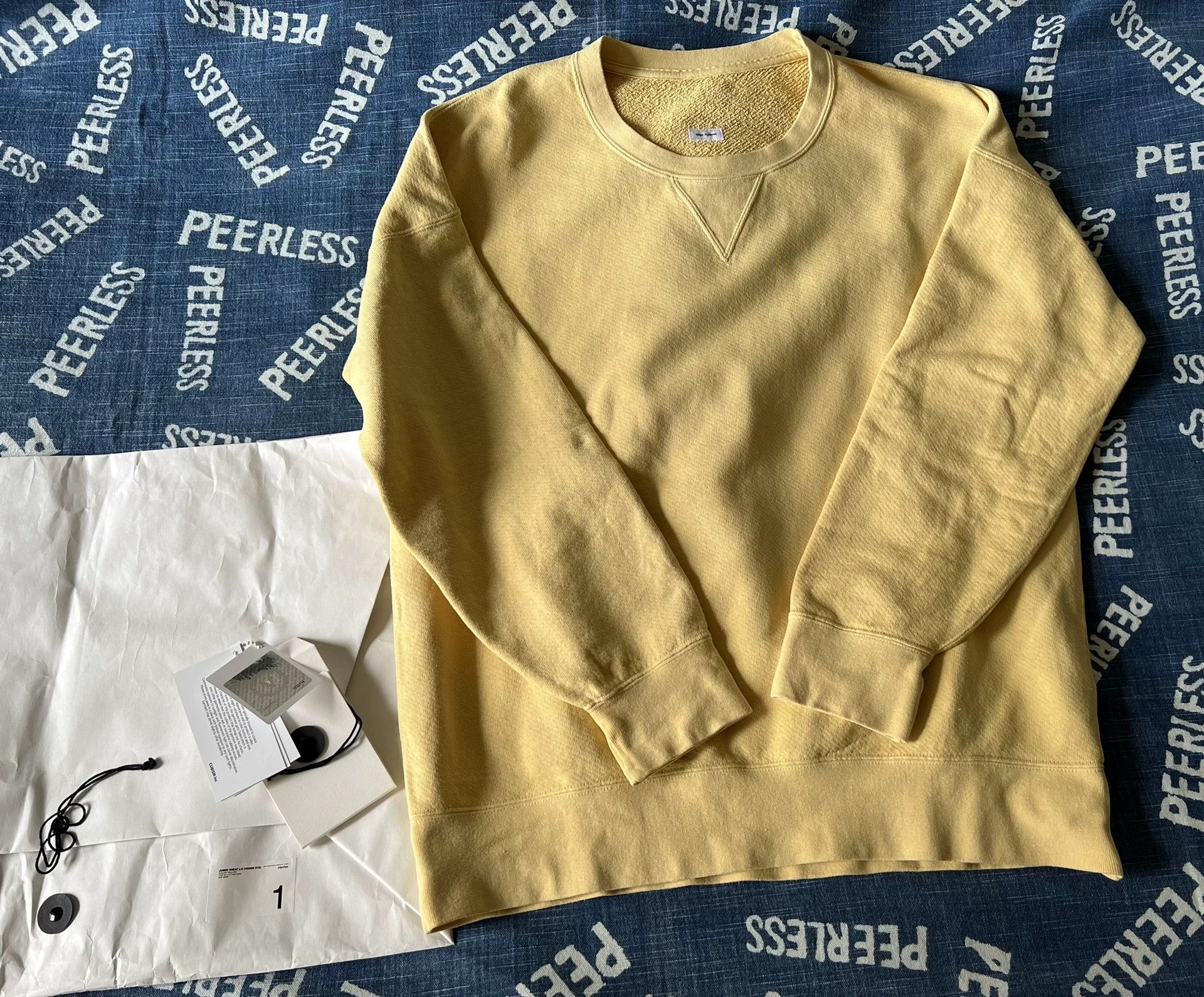 Visvim Visvim 21AW Jumbo Sweat L/S （Veggie Dye） Size US S / EU 44-46 / 1 - 2 Thumbnail