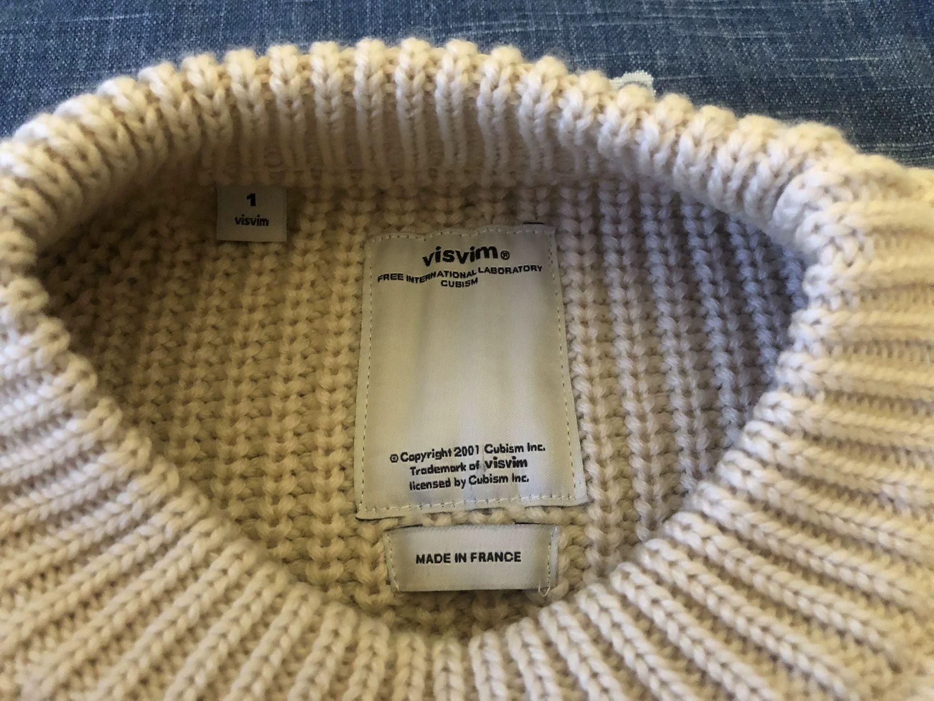 Visvim Visvim 15AW Sailor Crew Neck Sweater FR Size US S / EU 44-46 / 1 - 5 Thumbnail