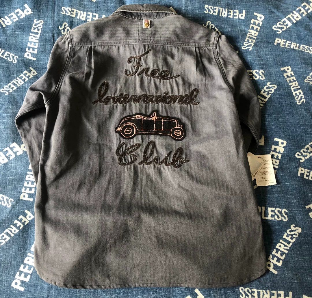 Visvim Visvim 15SS Wally Shirt C/LI Herringbone Size US S / EU 44-46 / 1 - 3 Thumbnail