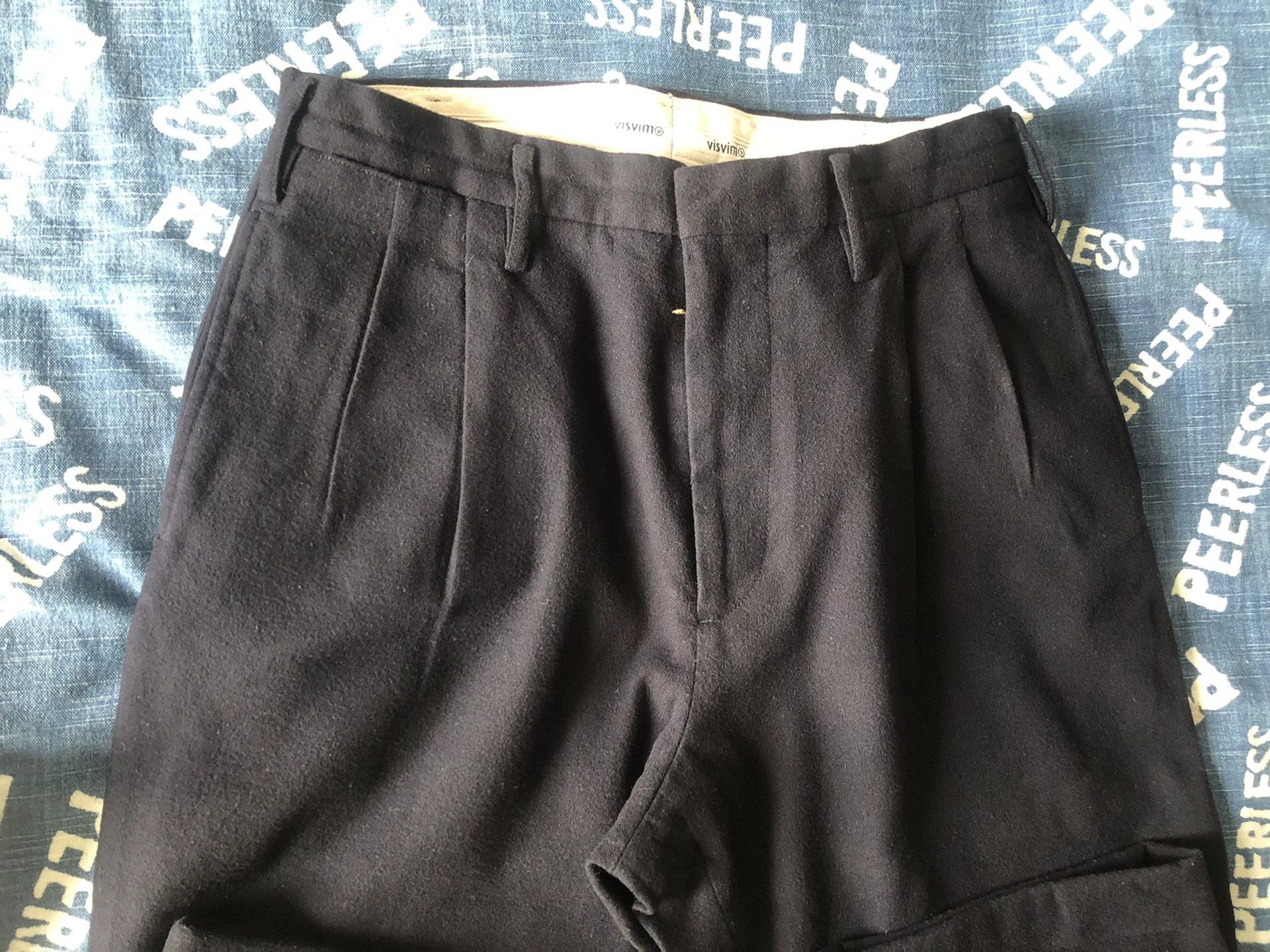 Visvim Visvim 17SS HW Pleated Wide Slacks Size US 32 / EU 48 - 6 Thumbnail