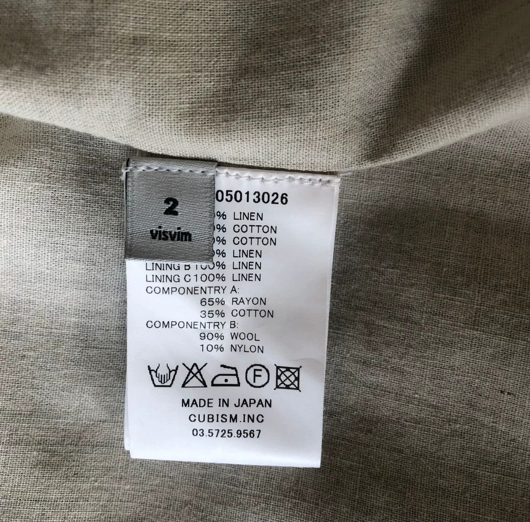 Visvim Visvim 15SS Granger Blazer（Indigo Check） Size US M / EU 48-50 / 2 - 6 Thumbnail