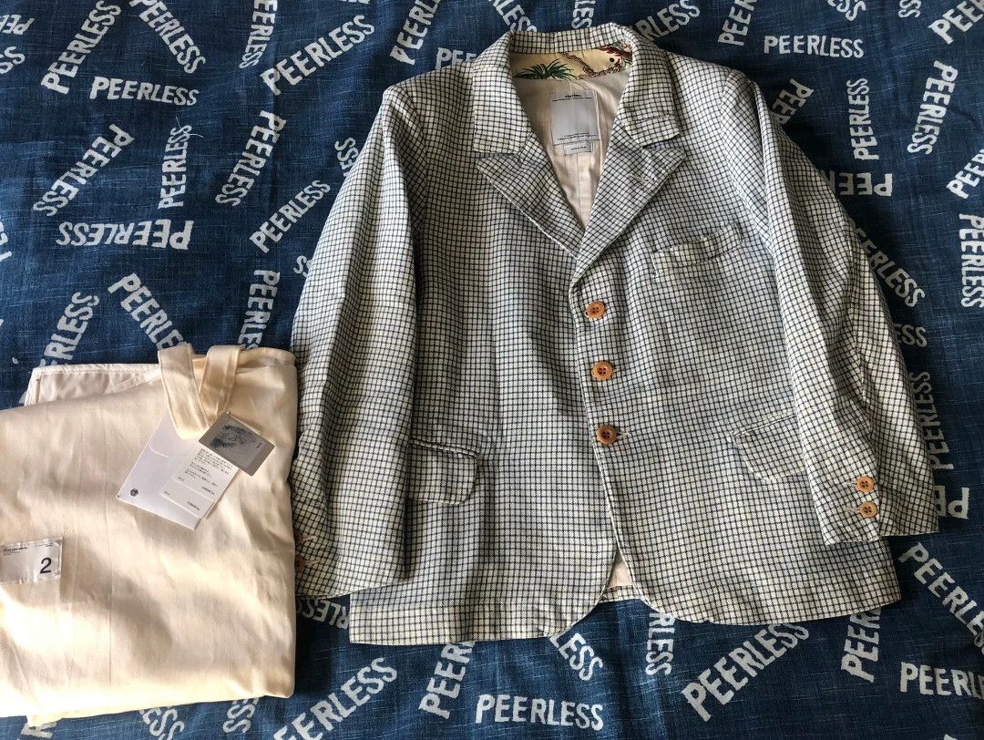 Visvim Visvim 15SS Granger Blazer（Indigo Check） Size US M / EU 48-50 / 2 - 3 Thumbnail
