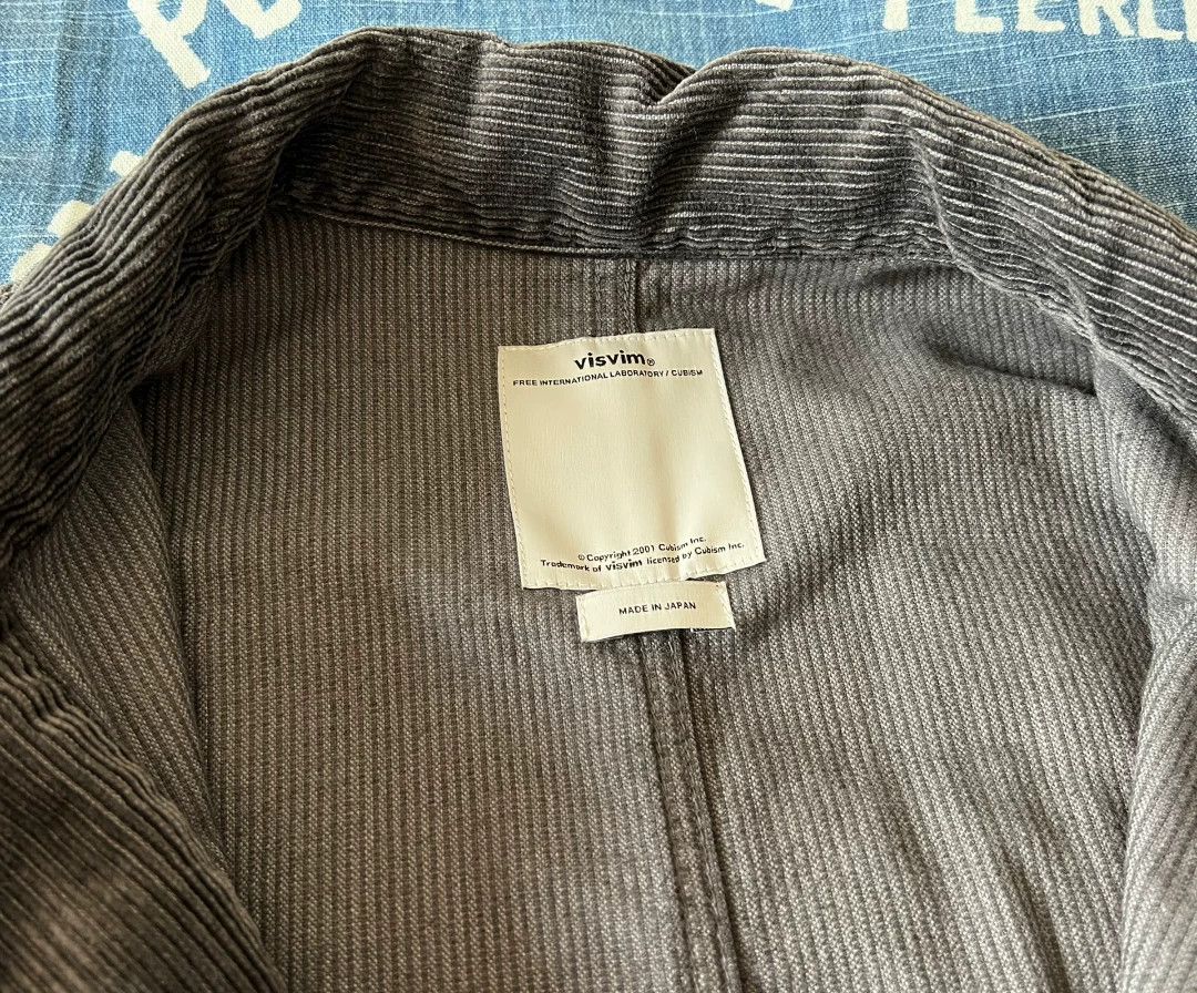 Visvim Visvim 15AW Travail Coverall Wale Cords JKT Size US XS / EU 42 / 0 - 3 Thumbnail