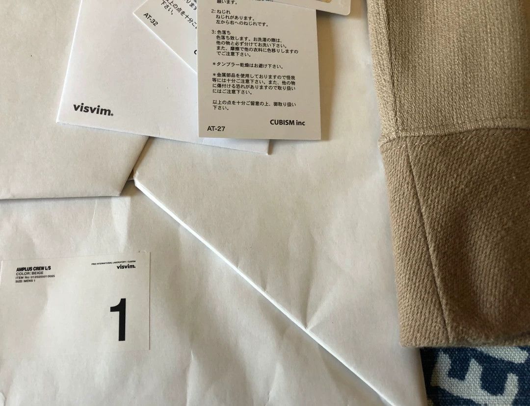 Visvim Visvim 20AW Amplus Crew L/S hoodie Size US S / EU 44-46 / 1 - 4 Thumbnail