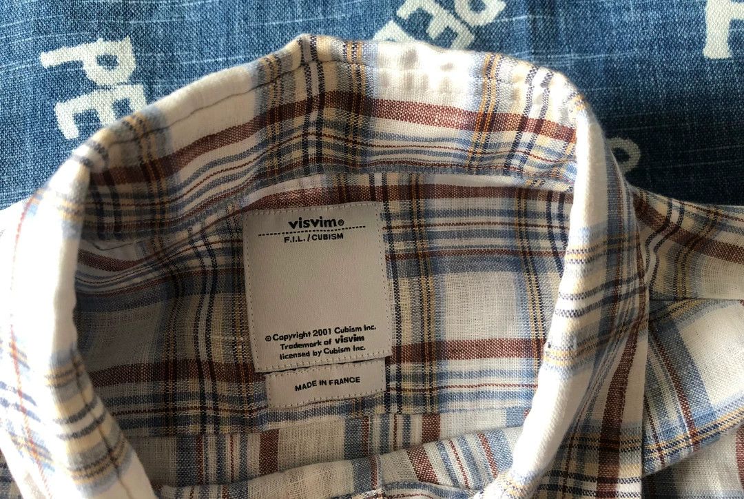 Visvim Visvim 12SS Shirt Check L/S FR Size US S / EU 44-46 / 1 - 3 Thumbnail