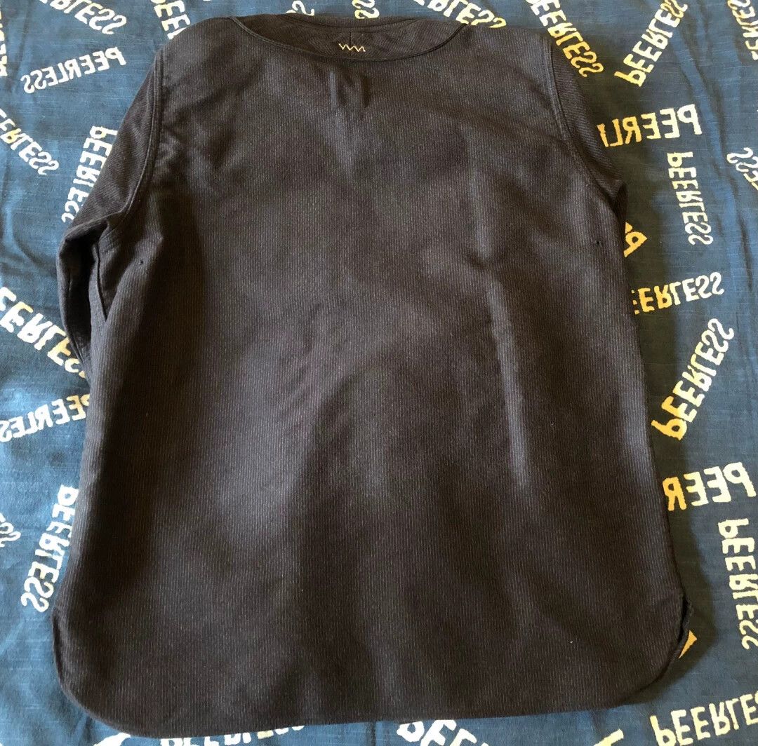 Visvim Visvim 18AW Dugout Shirt L/Ssize1 Black stripe Size US S / EU 44-46 / 1 - 6 Thumbnail