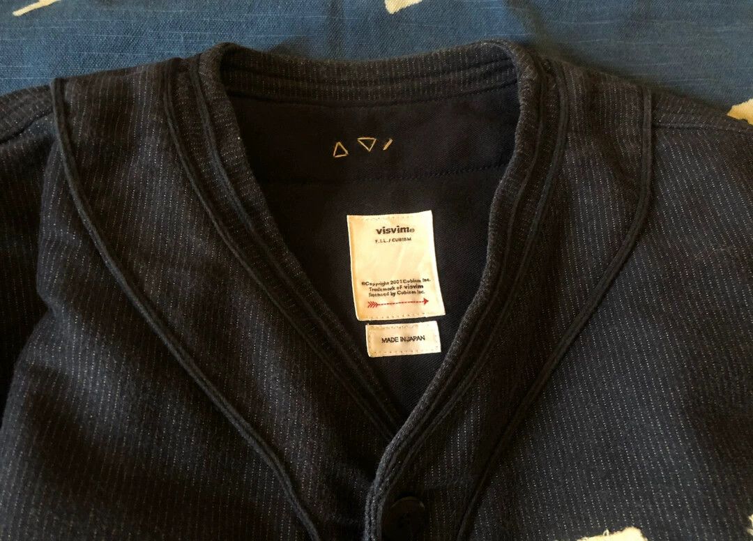Visvim Visvim 18AW Dugout Shirt L/Ssize1 Black stripe Size US S / EU 44-46 / 1 - 2 Thumbnail