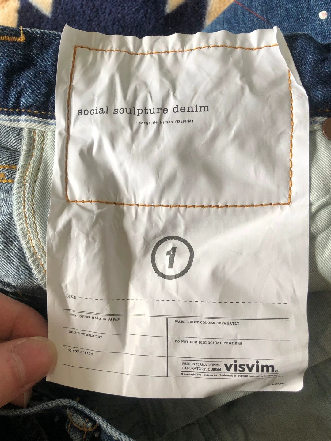 Visvim Visvim 20SS Dry Denim 10 jeans Size US 30 / EU 46 - 3 Thumbnail