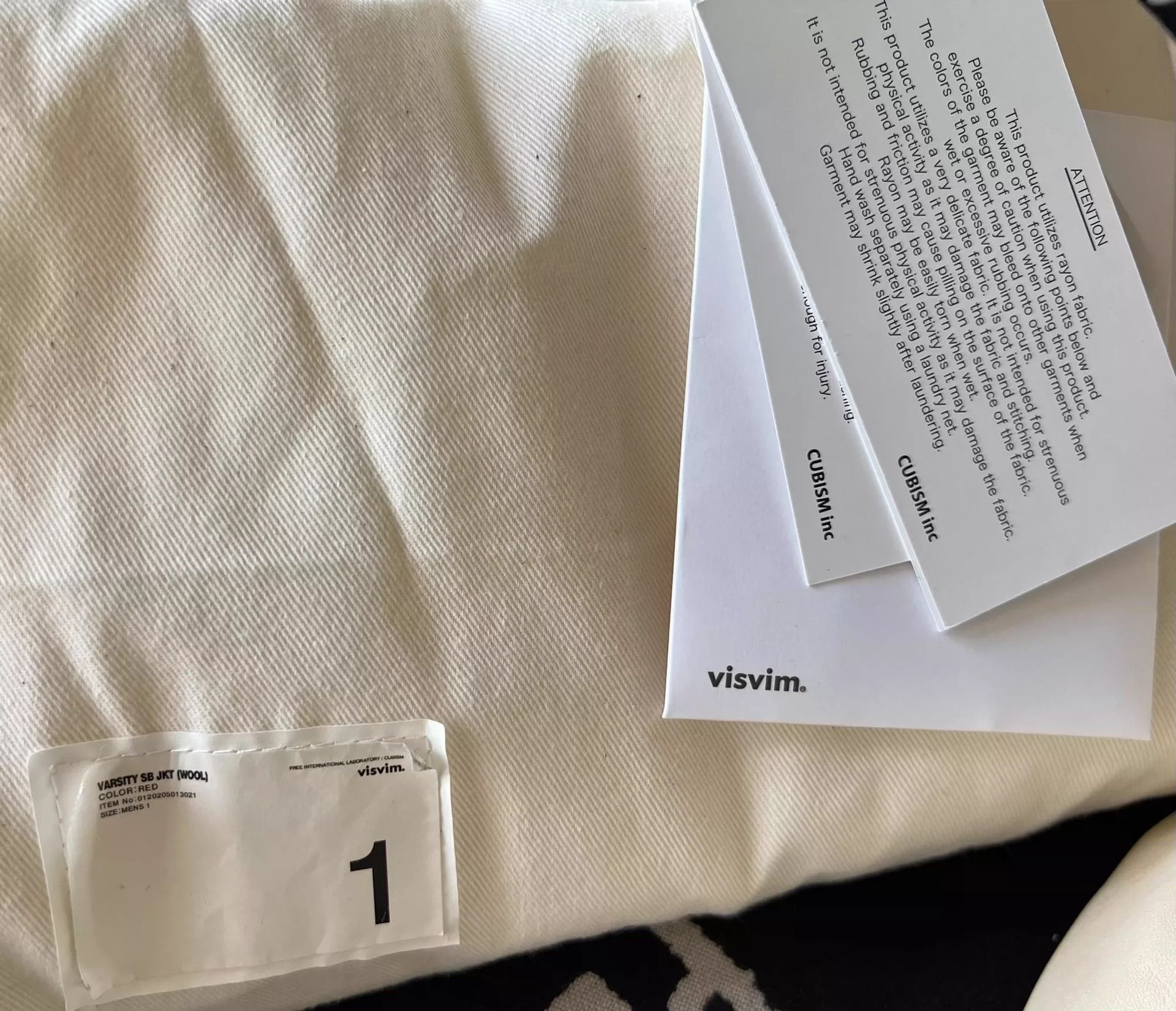 Visvim VISVIM 20AW VARSITY SB JKT (WOOL) Size US S / EU 44-46 / 1 - 4 Thumbnail