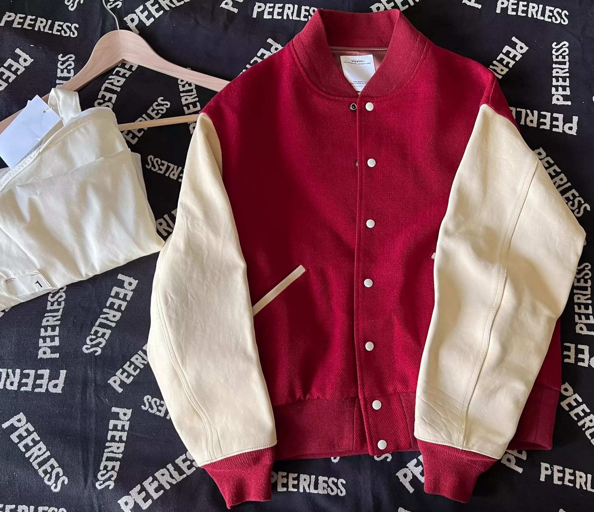 Visvim VISVIM 20AW VARSITY SB JKT (WOOL) Size US S / EU 44-46 / 1 - 2 Thumbnail