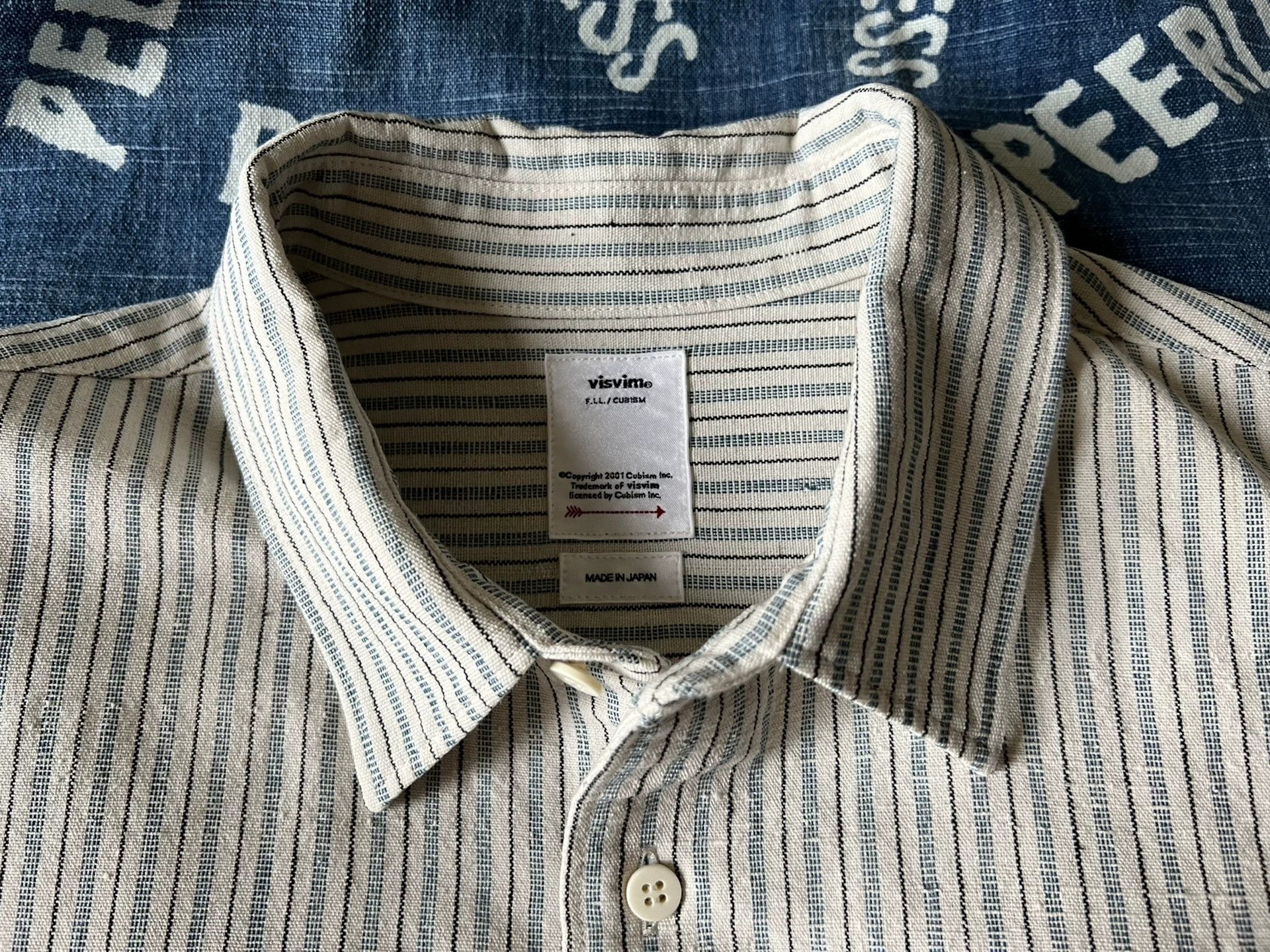 Visvim Visvim 19SS Hemi Shirt L/S H.W Buyi Size US M / EU 48-50 / 2 - 3 Thumbnail