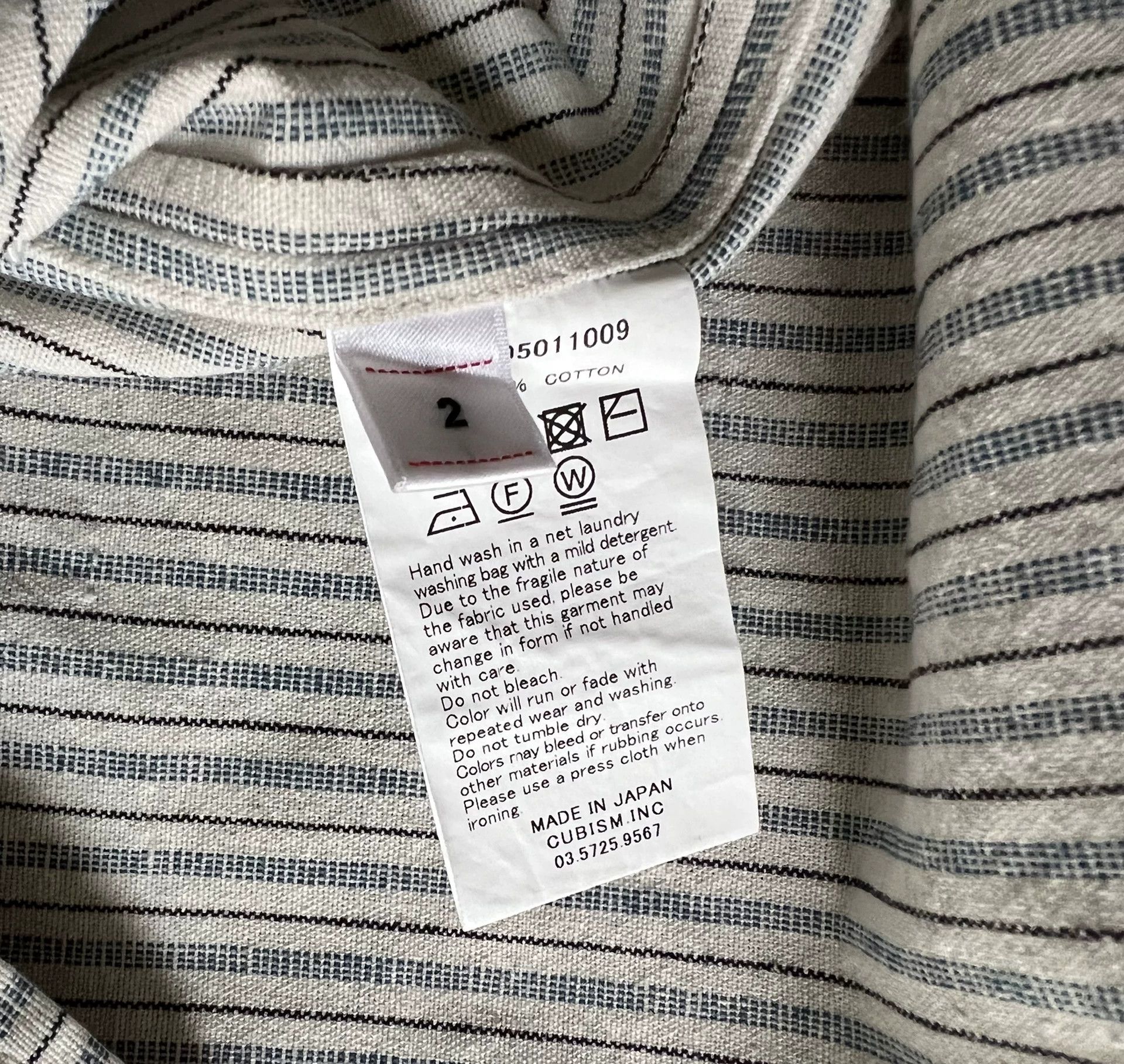 Visvim Visvim 19SS Hemi Shirt L/S H.W Buyi Size US M / EU 48-50 / 2 - 5 Thumbnail
